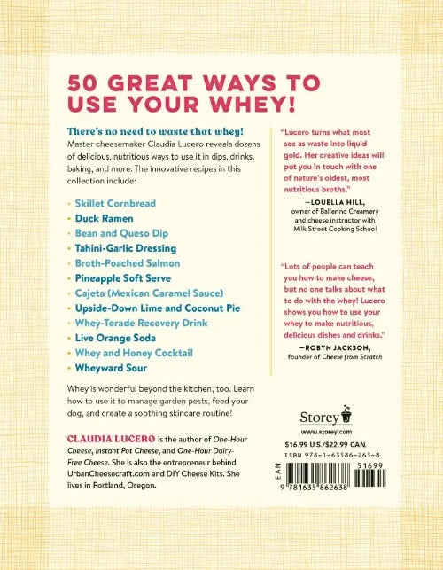 Bundle - Cooking with Whey Book and Deluxe Cheesemaking Kit