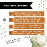 Deluxe One Hour Cheese Kit + On-Demand Classes