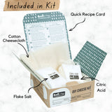 A Dozen Mini Cheese Kits - 4 Batches Ricotta and Farmers Cheese Per Kit