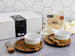 Vegan Cheese Party Gift Box- DIY Wheels Kit, Mini Wood Boards and Knives, Ceramic Wheel Molds
