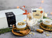 Vegan Cheese Party Gift Box- DIY Wheels Kit, Mini Wood Boards and Knives, Ceramic Wheel Molds