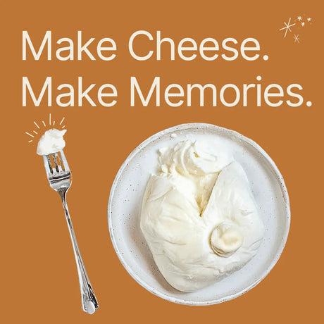 3-Month DIY Cheese Club Gift | Mozzarella, Ricotta & Farmers Cheese Kit + 3 Online Classes
