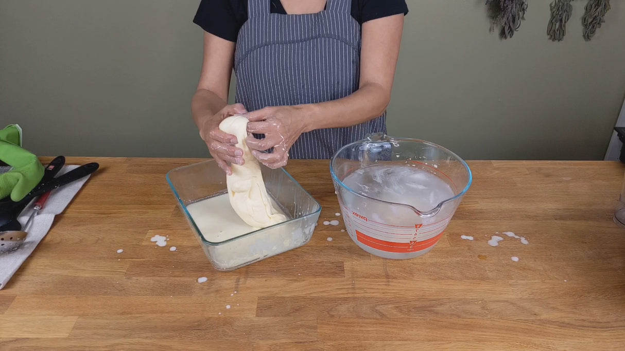 Deluxe Cheesemaking Kit - 8 Cheeses - Burrata, Goat Cheese, String Cheese, Mozzarella & more (cow/goat milk)