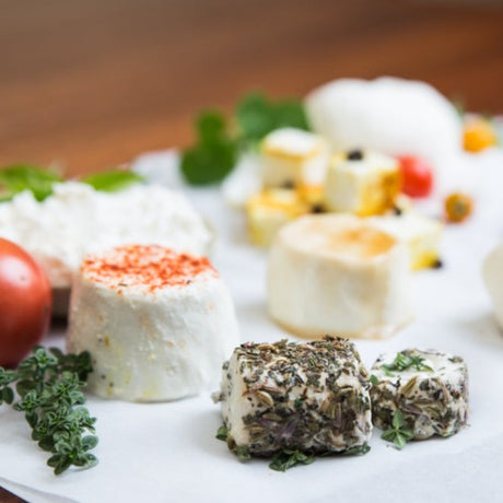 Mini Cheesemaking Kit - 4 Batches Farmers' Cheese & Ricotta - (cow milk)