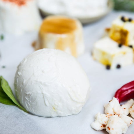Mozzarella, Ricotta & Farmers' Cheesemaking Kit (cow or goat milk)