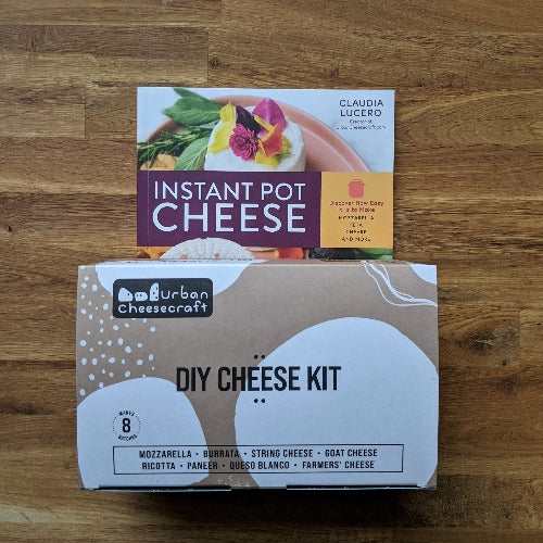 Bundle - Instant Pot Cheese Book and Deluxe Cheesemaking Kit