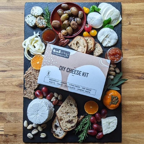 Bundle - One Hour Cheese Book and Deluxe Cheesemaking Kit