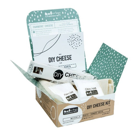 Mozzarella, Ricotta & Farmers' Cheesemaking Kit (cow or goat milk)