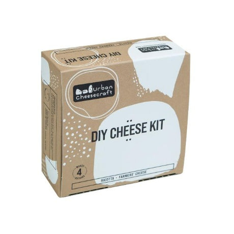 Mini Cheesemaking Kit - 4 Batches Farmers' Cheese & Ricotta - (cow milk)